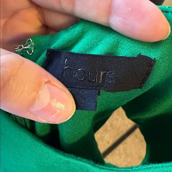 h:ours Vibrant Green Dress